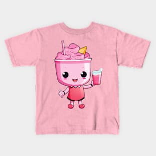 kawaii Ice cream  T-Shirt cute Candy food gilrl Kids T-Shirt